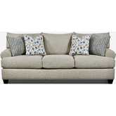Margo 98" Sofa in Sand Multicolor Chenille
